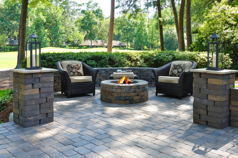 Patio Stones after Cleaning